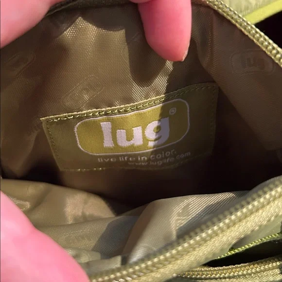 lug Quilted Crossbody Bag in Light Olive - Picture 3 of 4